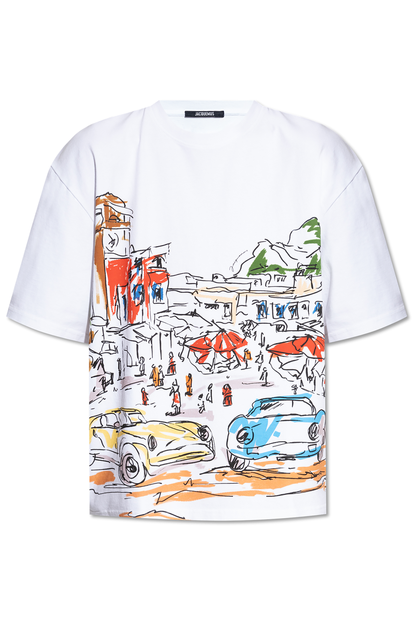 shirt Jacquemus - SchaferandweinerShops KR - White Printed T